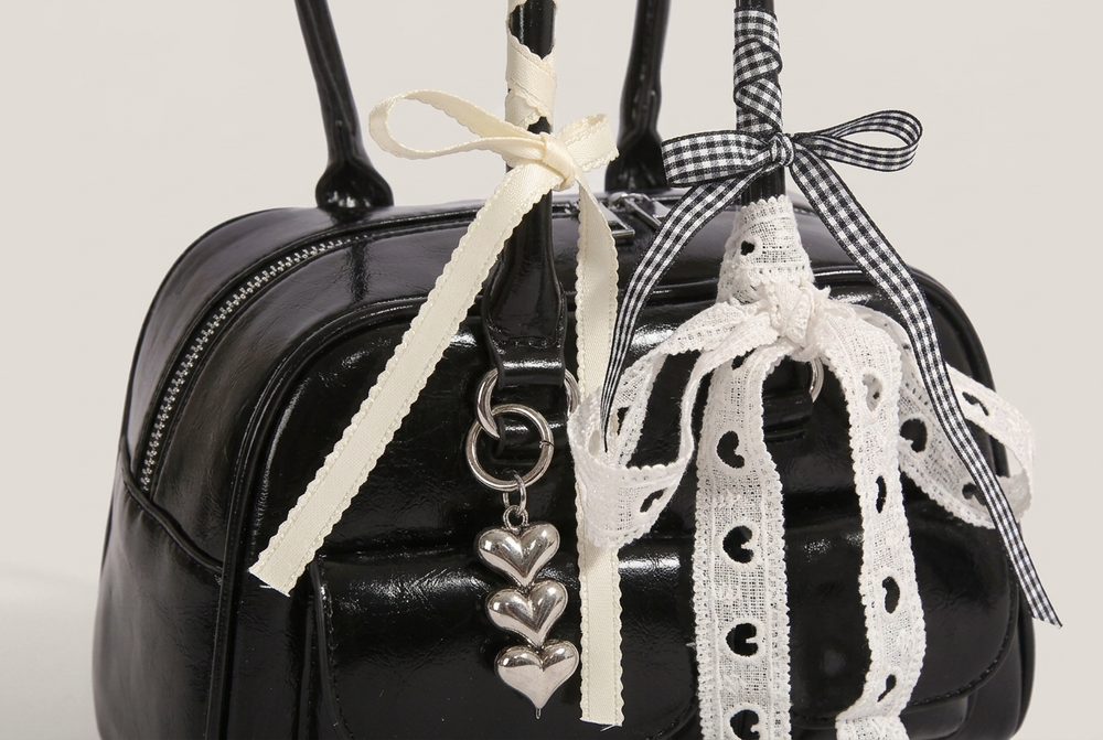 Glossy Bag, Ribbon Bows.