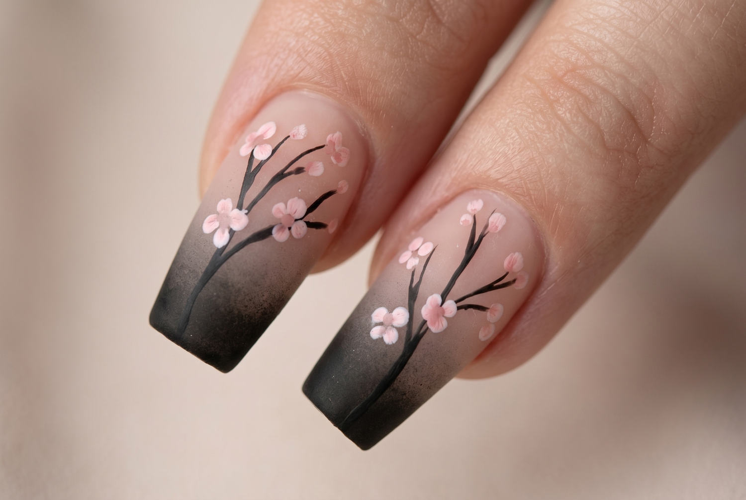 ombre-floral-nail-stickers-beauty functional close up