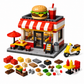 Creative City Building Blocks toy set shown front-on with the printed color box