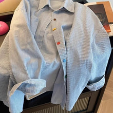 Blue Striped Long Sleeve
