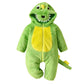 Baby Dinosaur Jumpsuit Warm Flannel Romper