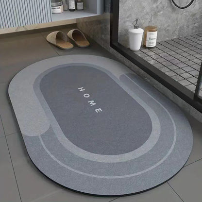 Absorbent Diatomite Bathroom Floor Mat