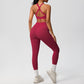 Workout Set Seamless Leggings Sports Bra