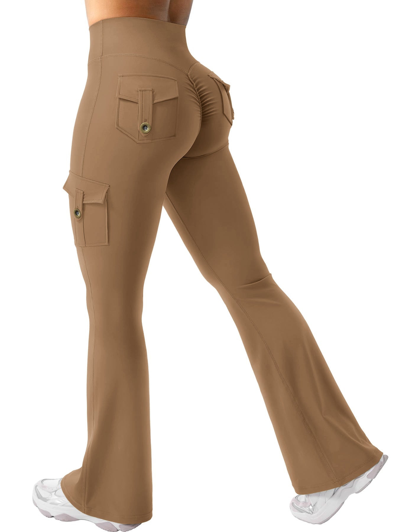 Women Cargo Pocket Flared | front product view