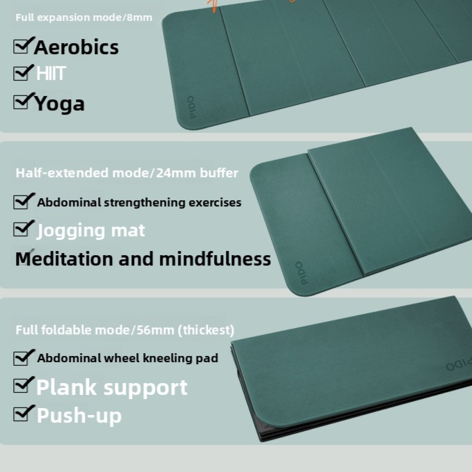 Foldable Yoga Mat, Everyday | detail close up