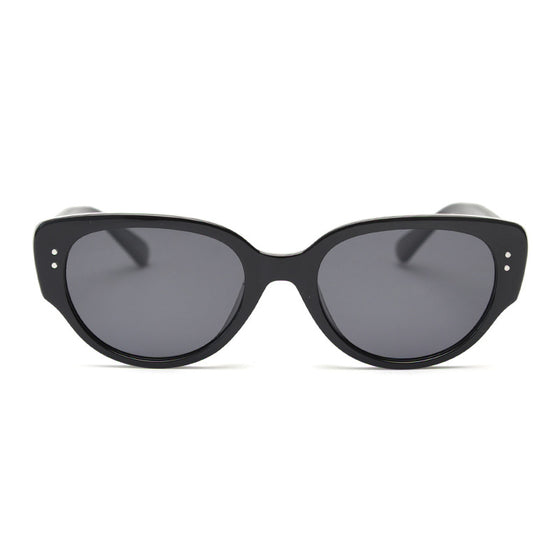 Unisex Oval Cat Eye TR90 Frames, Clear Glasses or Polarized Sunglasses