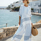3D Print Loose Women Two Piece Dress