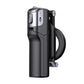Black magnetic palm grip with a leather textured handle and magnetic ring, Black option photo