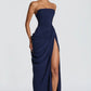 One Shoulder Bodycon Evening Dress for Casual Day, Trip, Relaxed Outing with Easy Styling | in context home setting