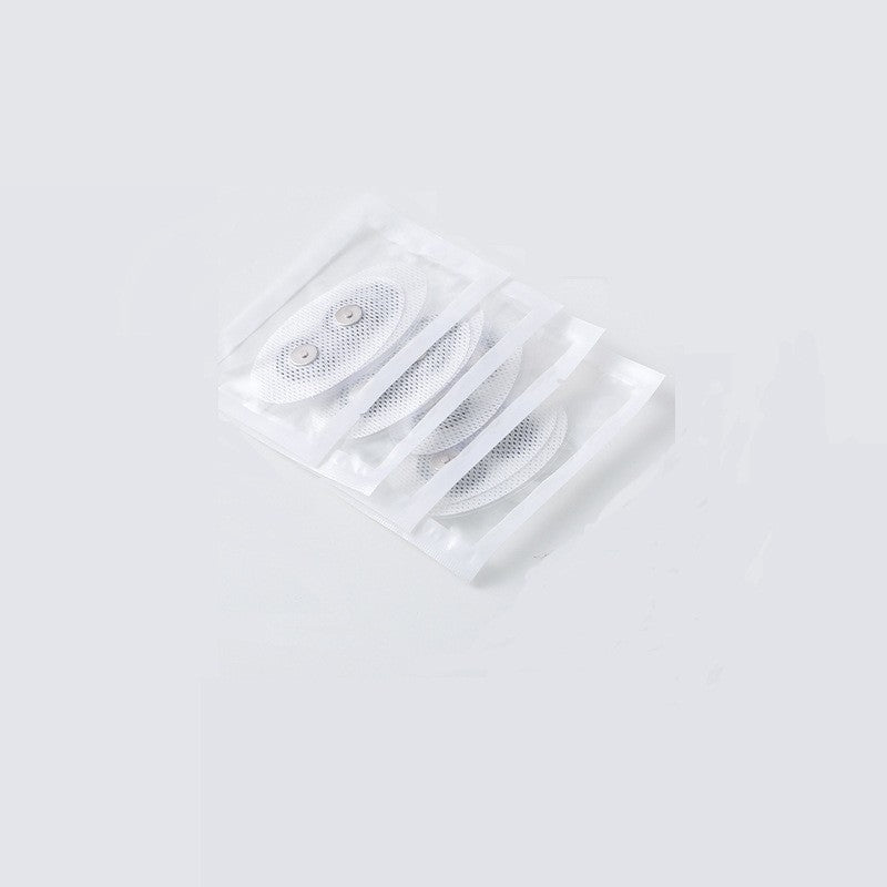 Replacement electrode gel pads for the throat pulse device in sealed packaging