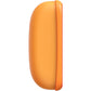 Orange single hand warmer unit shown from the side, Pair or Single Orange option photo