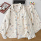 Coral fleece padded pajamas