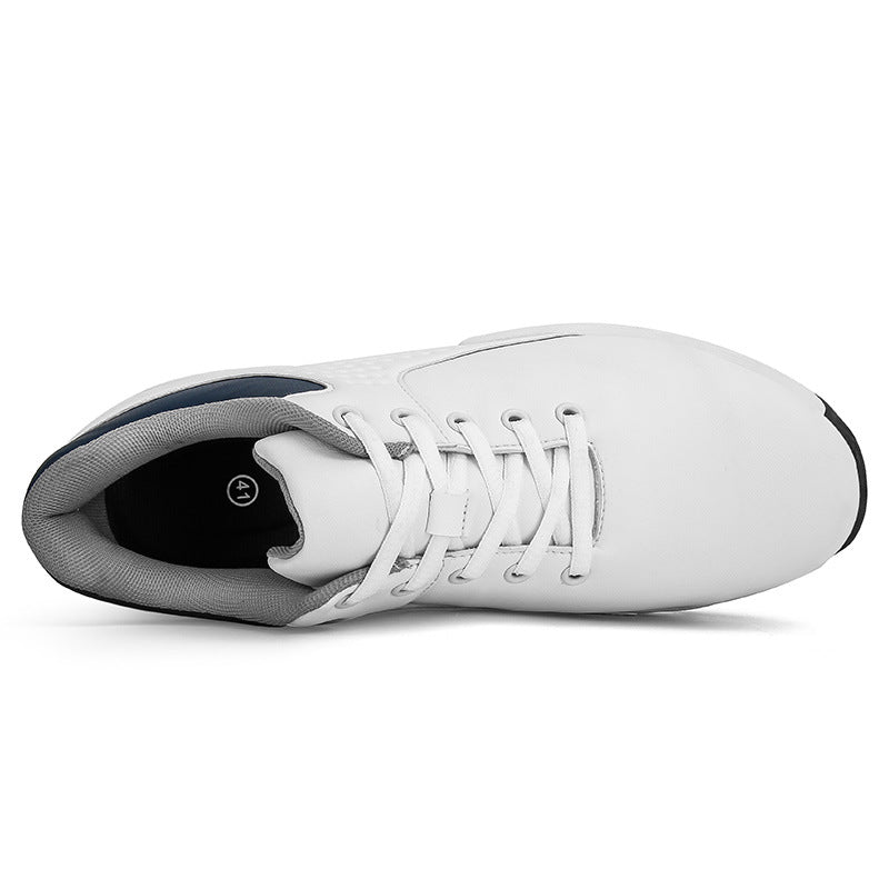 Mens Golf Walking Shoes | close up material texture