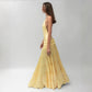 Backless Sleeveless Long Dress | side angle
