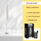 White EF-B-SET milk frother with egg beater and mixing heads, storage box and USB charging cable