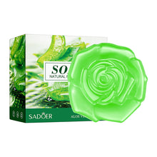 SADOER Rose-Shaped Scented Soap with Foaming Net