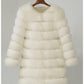 Imitation Fox Fur Coat