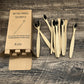 Soft-bristled bamboo toothbrush set | travel friendly carry scenario