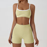 Jasmine Yellow, Bra and Shorts Set / L | US 10 / EU 42