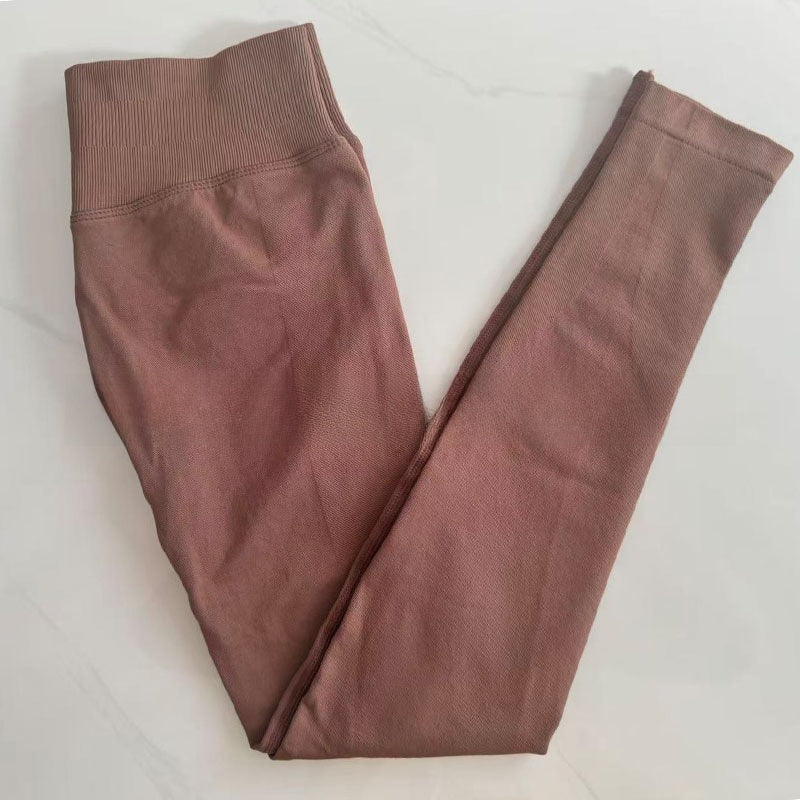 Close flat lay of the brown colourway, one flat tone with no print and no logo