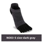 Five-toe socks, ankle socks