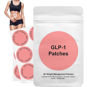 GLP-1 Vegan Topical Patches with Botanical Extracts