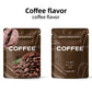 Coffee scented cotton core sachets, front and back, Breathing and Habit branding, pack of three