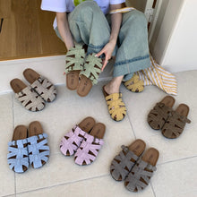 Woven Fisherman Slide Sandals