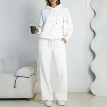 Fleece Sweatshirt and Sweatpants Set