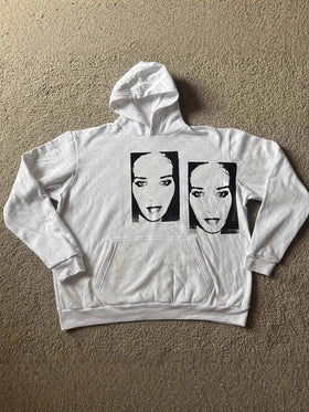 Hooded Graphic Print Sweatshirt