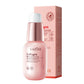 Collagen niacinamide serum dropper bottle and carton in the pink range
