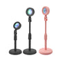 USB sunset projection ambient lamp, warm sunset red projection