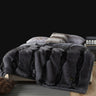 Dark Gray with Black Stripes