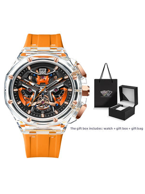 Men's Hollow Multi-Function Sports Watch | front view product detail