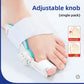 Bunion corrector splint shown in natural light on a plain surface
