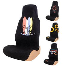 Waterproof Terry Cloth Car Seat Cover with EVA Backing