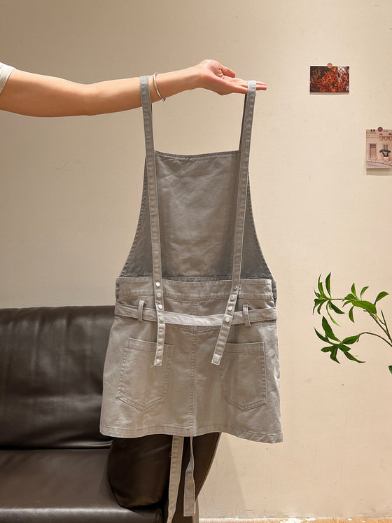 Korean Style Suspender Denim Dress