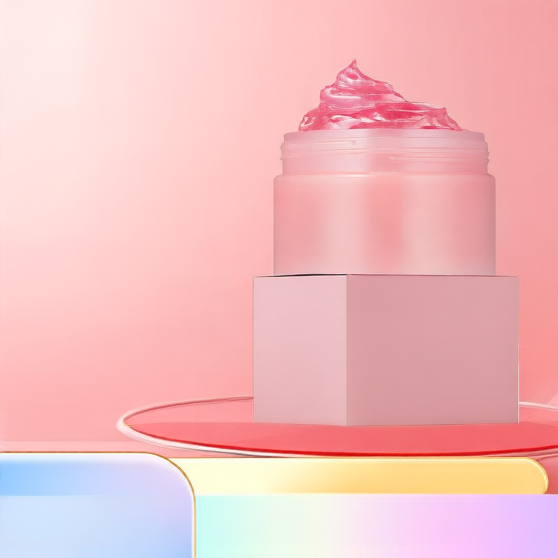 Collagen jelly cream | macro material texture detail