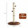 118cm heightened cat scratching post