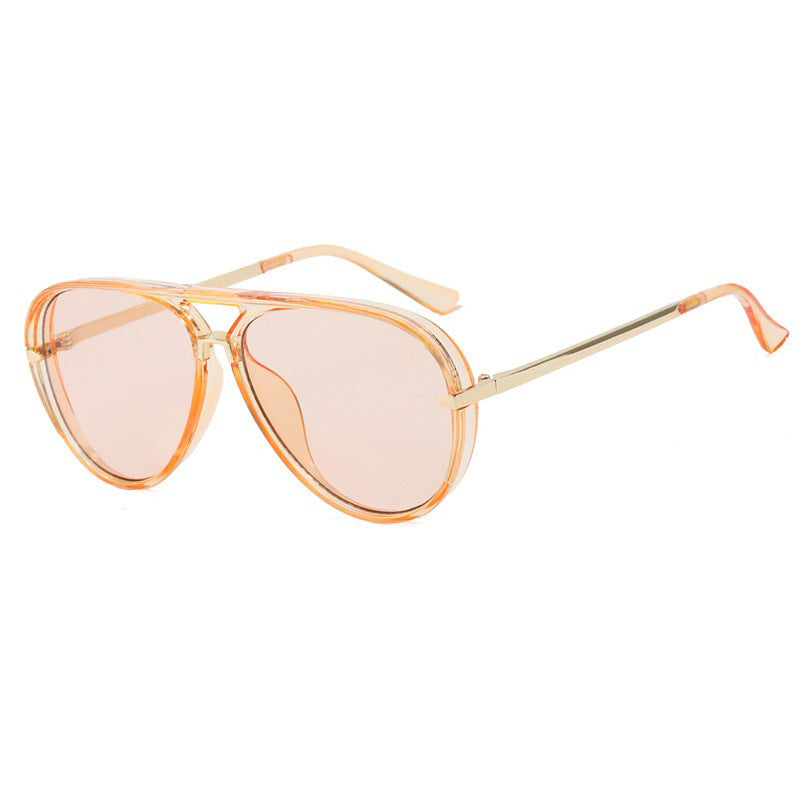 Retro Large Frame Sunglasses | back view