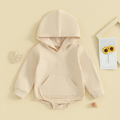 Baby Hooded Jumpsuit Soft Cotton | packaging and what is included