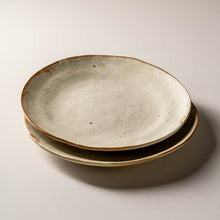 Retro Stoneware Shallow Plate