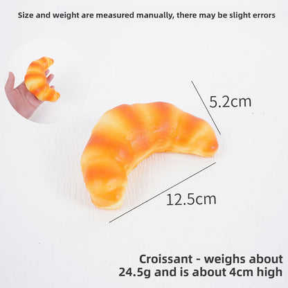 Soft slow rebound PU squishy food toy sized for a child palm and for gifting