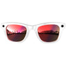 White  red lenses