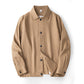 Mens Linen Lapel Casual Jacket | feature highlight macro shot