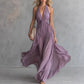 Womens V-Neck Sleeveless Slim Dress