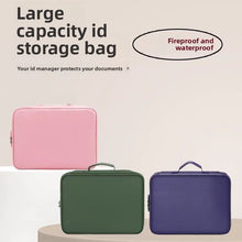 Fireproof Waterproof Document Storage Bag with Lock