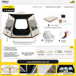 Automatic Pop Up Camping Tent | alternate color view