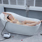 Bubble Bath Massage Mat | suction cup grip underside detail