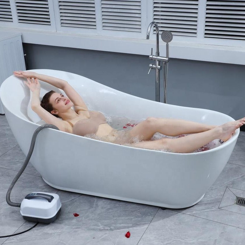 Bubble Bath Massage Mat | suction cup grip underside detail